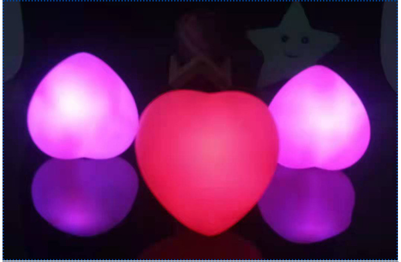 Yiwu Luminous Toys Night Market Stall Throw the Circle Luminous Colorful Cartoon Small Night Lamp Push Children Stall Supply
