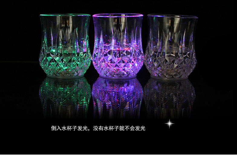 Colorful Luminous Cup Water Induction Colorful Beer Steins Pouring Water Is Bright Color Changing Luminous Cup Bar KTV Wine Glass Colorful Luminous Cup Water Induction Colorful Beer Steins Pouring Water Is Bright Color Changing Luminous Cup Bar KTV Wine Glass