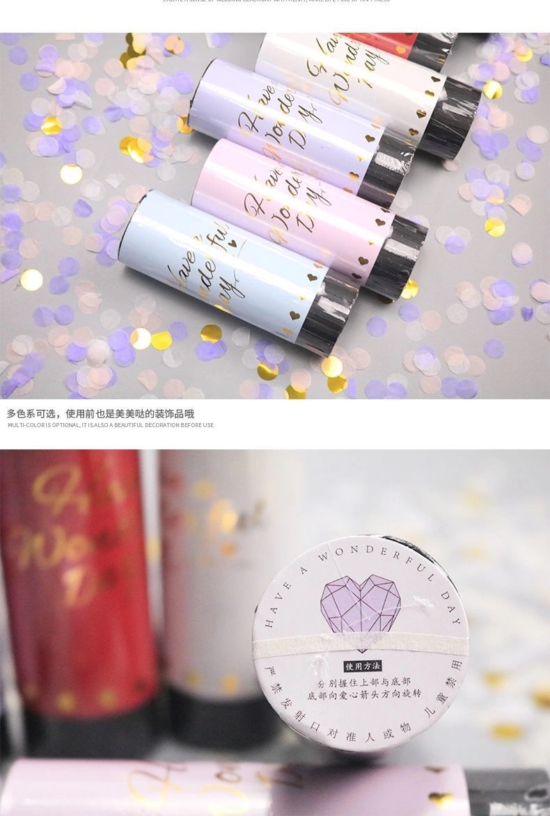 Fireworks Wedding, Marriage Medium Salute Hand-Held Opening Ceremony Birthday Party Fireworks Tube Hand Twist