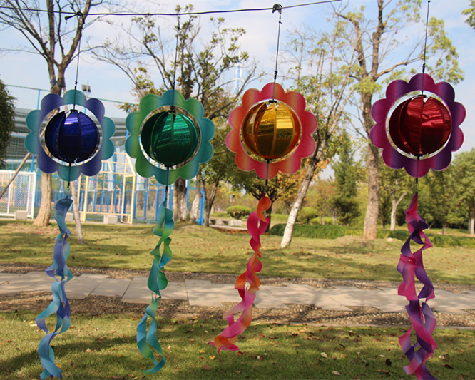 Birthday Party Decoration Hot Air Balloon Paper Lantern Garland Holiday Supplies Shopping Mall Kindergarten Activities Pendant Hanging Ornament