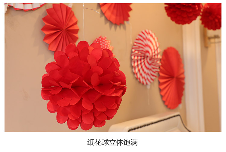 Wedding and Wedding Celebration Supplies Golden Paper Fan Flower Folding Fan Wedding Room Decoration Birthday Wedding Party Dessert Bar Window Layout