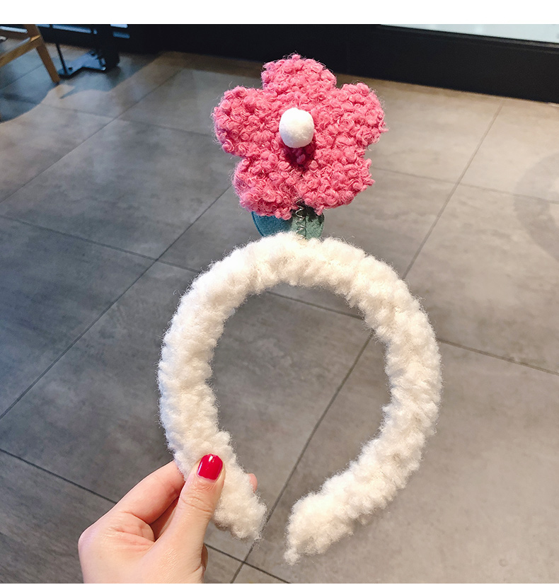 Zhao Lusi Same Style TikTok Headband Female Face Wash Headband Cartoon Plush Headband Cute Little Flowers Hair Clip Headdress Zhao Lusi Same Style TikTok Headband Female Face Wash Headband Cartoon Plush Headband Cute Little Flowers Hair Clip Headdress