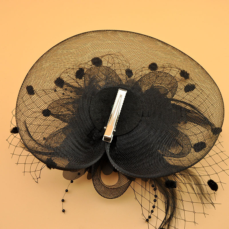 European and American Feather Headwear Headdress Flower Bride Net Yarn Flowers Barrettes Top Hat Hair Accessories Amazon Head Accessories European and American Feather Headwear Headdress Flower Bride Net Yarn Flowers Barrettes Top Hat Hair Accessories Amazon Head Accessories