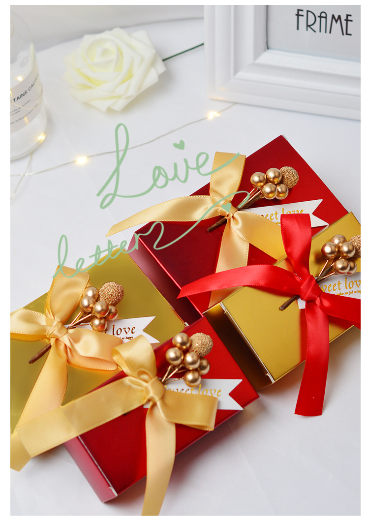 New Internet Celebrity Wedding Candies Box Rectangular Gift Folding Paper Wedding Candies Box Wedding Packaging Candy Box in Stock New Internet Celebrity Wedding Candies Box Rectangular Gift Folding Paper Wedding Candies Box Wedding Packaging Candy Box in Stock