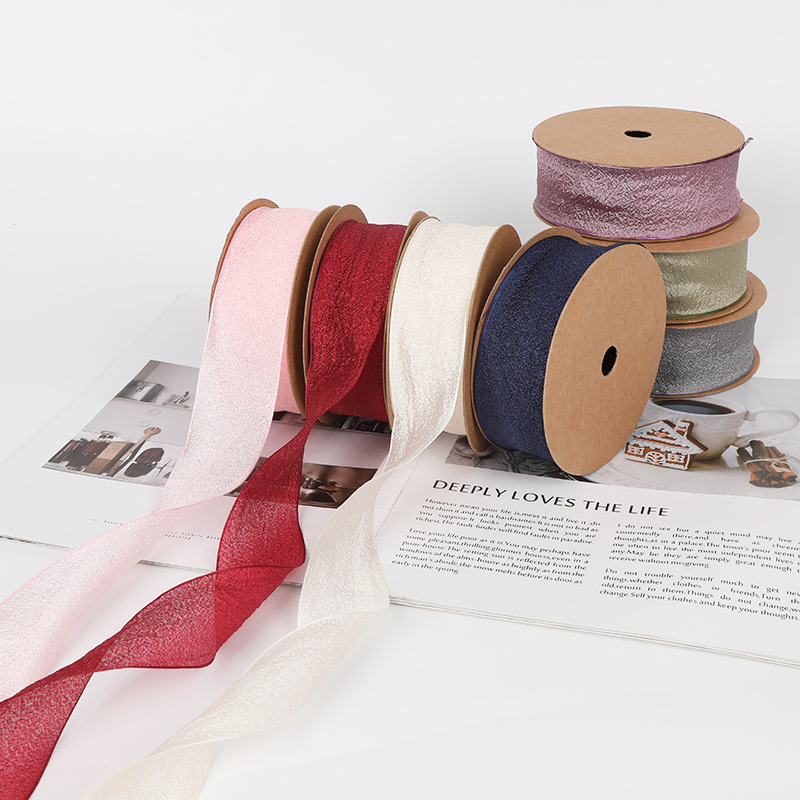 Ribbons  Flowers Packing Ribbon Headband Hair Band DIY Gift Packaging Ribbon Ribbon Flower Shop Packaging Wholesale