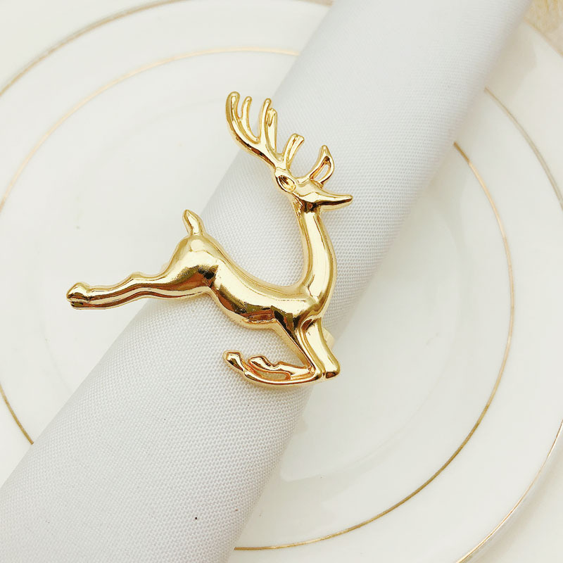 Hotel Christmas deer gets ring metal rings ring wholesale Hotel Christmas deer gets ring metal rings ring wholesale