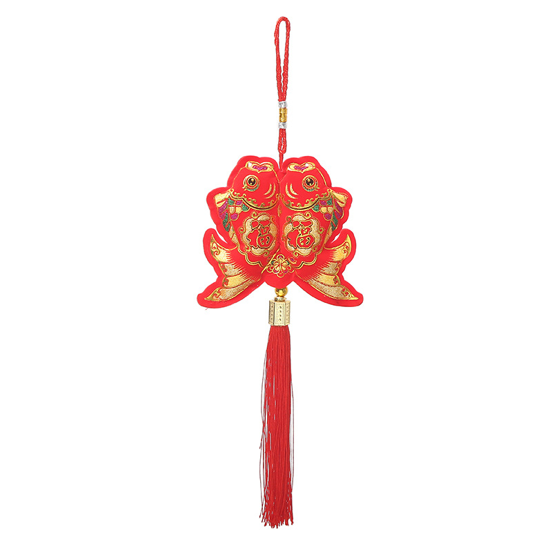 New Spring Festival Lucky Bag String Chinese Style New Year Decoration Yuan Bao Fu String New Year festival pendant New Spring Festival Lucky Bag String Chinese Style New Year Decoration Yuan Bao Fu String New Year festival pendant