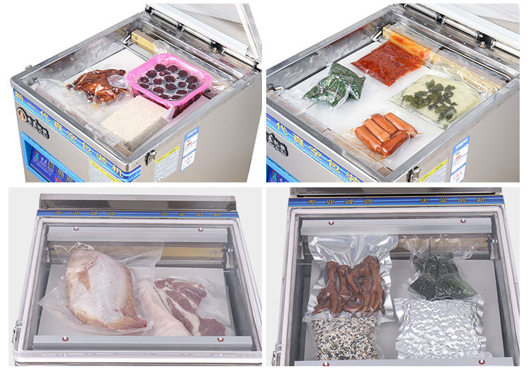 New Ansen Packaging Machinery Cooked Food Dry Food Stewed Dry and Wet Fresh-Keeping Sealing Machine Commercial Food Vacuum Machine New Ansen Packaging Machinery Cooked Food Dry Food Stewed Dry and Wet Fresh-Keeping Sealing Machine Commercial Food Vacuum Machine