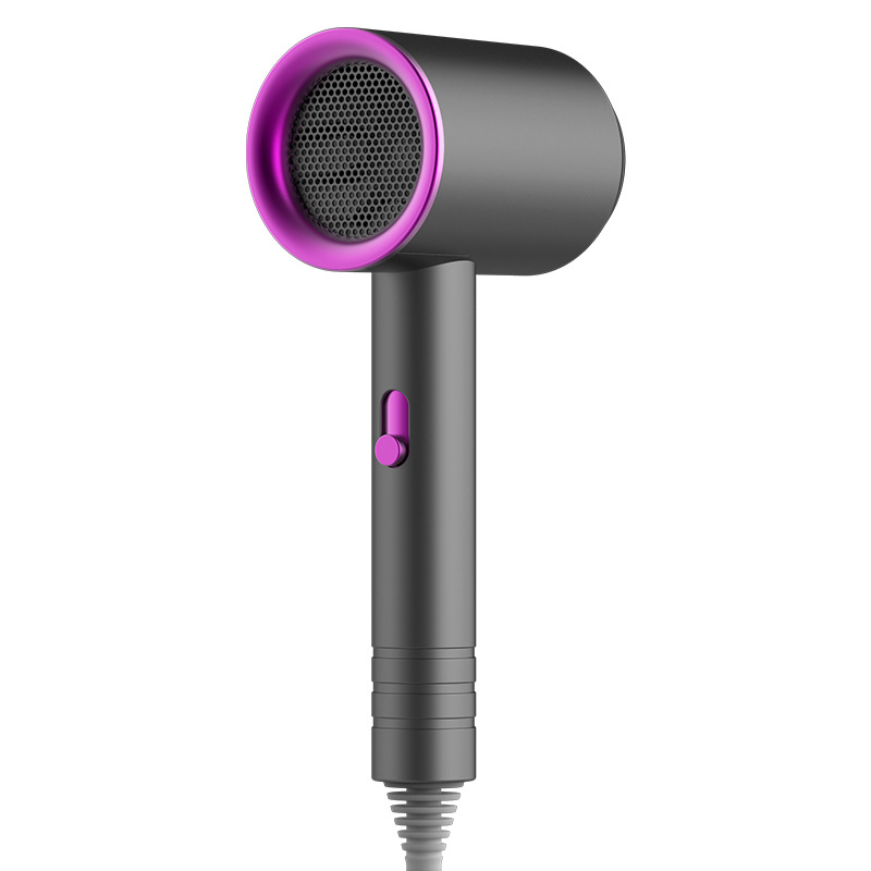 Internet Celebrity T-Type Hammer Household Electric Blower Heating and Cooling Air Red Gradient Portable Hair Dryer Blue Light Anion Generation Factory