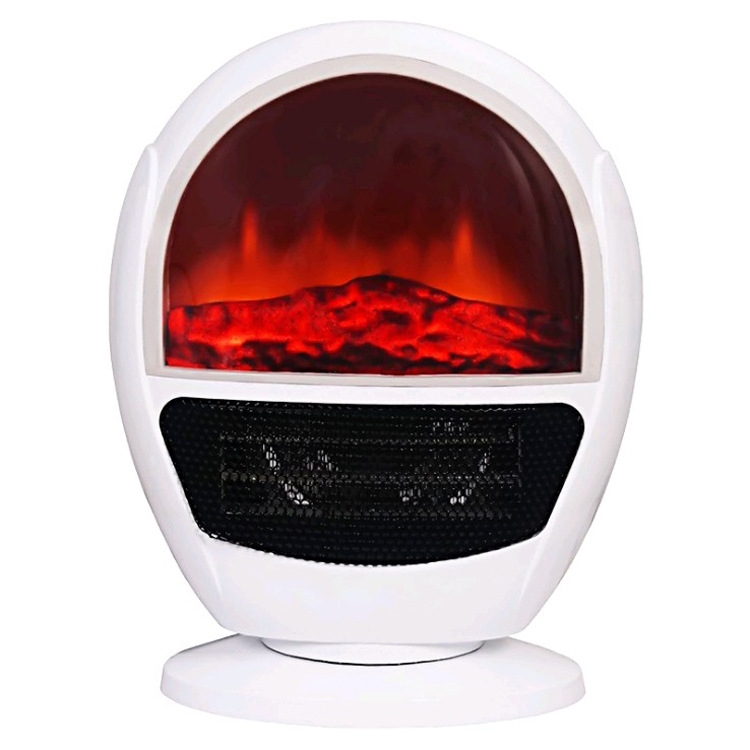 Simulation Carbon Crystal Flame Heater Household Warm Air Blower Device Small Air Conditioning Office Mini Heater Electric Heater