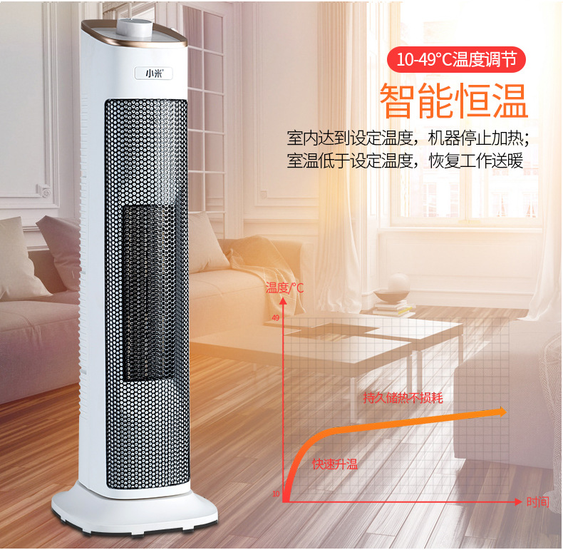 Heater Home Standing Warm Air Blower Electric Heating Fan Bathroom Electric Fan Electric Heater Electric Heater Roasting Stove