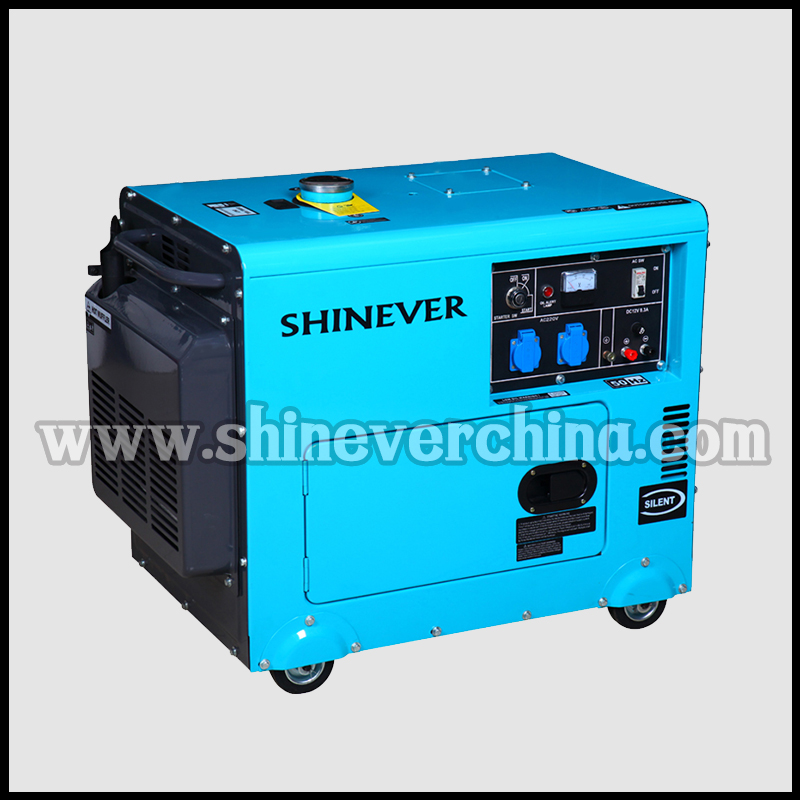 5KW/6KW silent diesel generator high quality low fuel consumption manufacturers direct sales