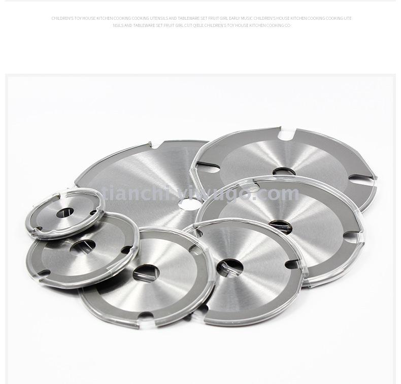 Cross-border hot-selling carbide three-tooth woodworking cutting sheet universal circular saw blade