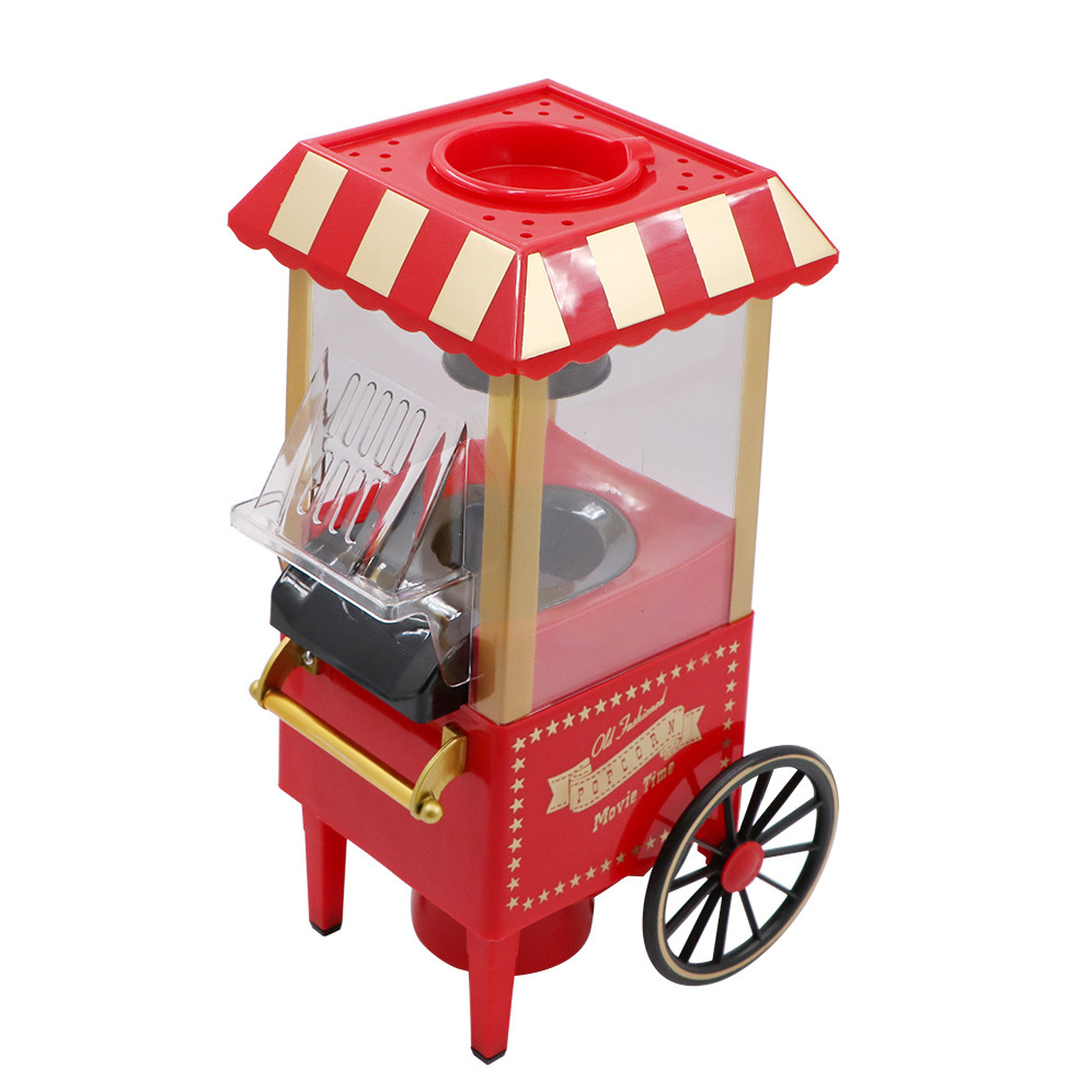 Household Trolley Popcorn Machine Creative Gifts Family Popcorn Machine Factory Foreign Trade European and American Standard Factory Wholesale Household Trolley Popcorn Machine Creative Gifts Family Popcorn Machine Factory Foreign Trade European and American Standard Factory Wholesale