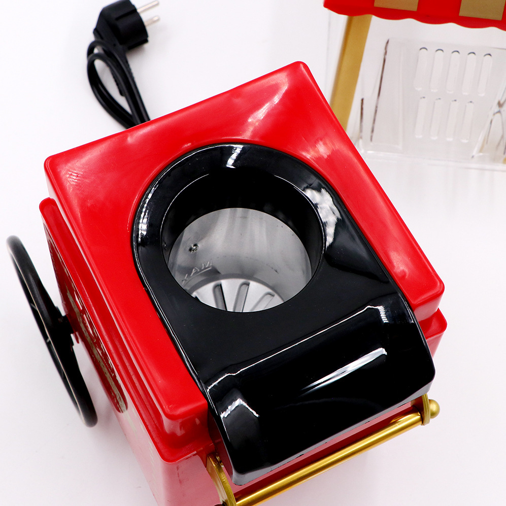 Household Trolley Popcorn Machine Creative Gifts Family Popcorn Machine Factory Foreign Trade European and American Standard Factory Wholesale Household Trolley Popcorn Machine Creative Gifts Family Popcorn Machine Factory Foreign Trade European and American Standard Factory Wholesale