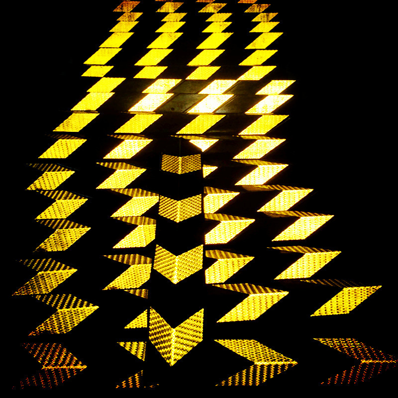 Rubber Guarding Angle Corner Wall Protector Underground Garage Traffic Reflective Corner Protection Factory Direct Sales