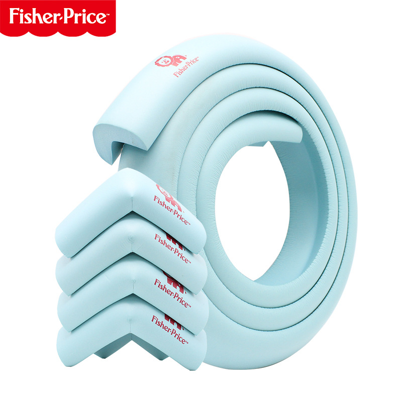Fisher Bumper Strip Set Household Children&#039;s Corner Protection Baby Table Corner Anti-Collision Wall Stickers Baby Table Edge Protector