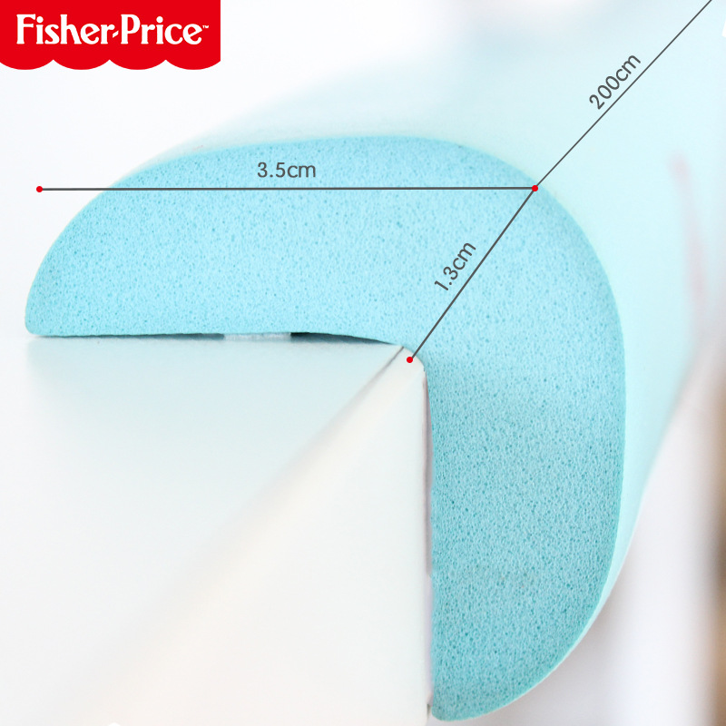Fisher Bumper Strip Set Household Children&#039;s Corner Protection Baby Table Corner Anti-Collision Wall Stickers Baby Table Edge Protector