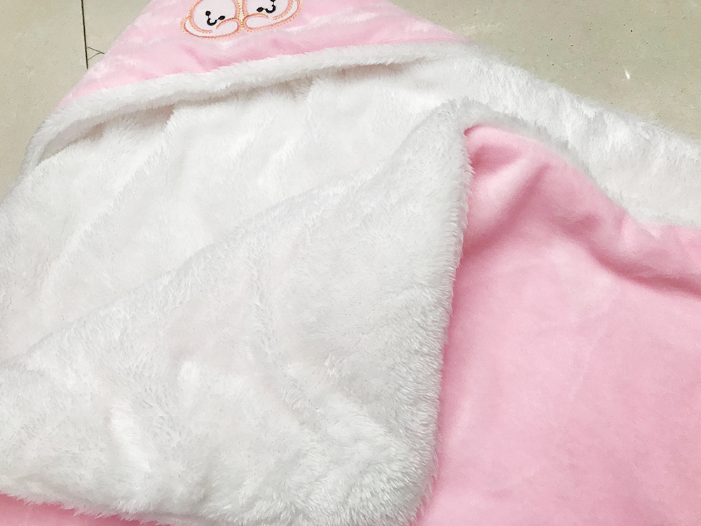 Factory Direct Sales Super Soft High-Quality White Baby Baby&#039;s Blanket Hug Blanket Fluffy Baby Anti-Kick Quilt SPRING LADY