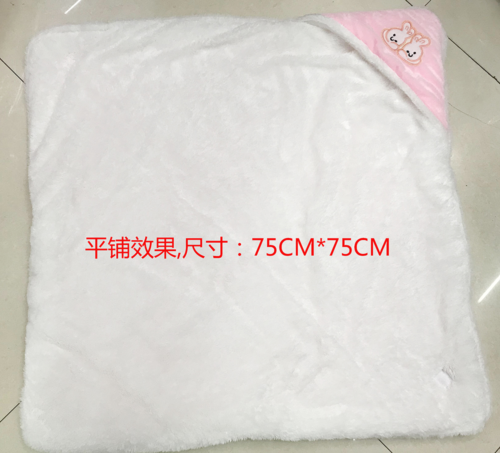 Factory Direct Sales Super Soft High-Quality White Baby Baby&#039;s Blanket Hug Blanket Fluffy Baby Anti-Kick Quilt SPRING LADY