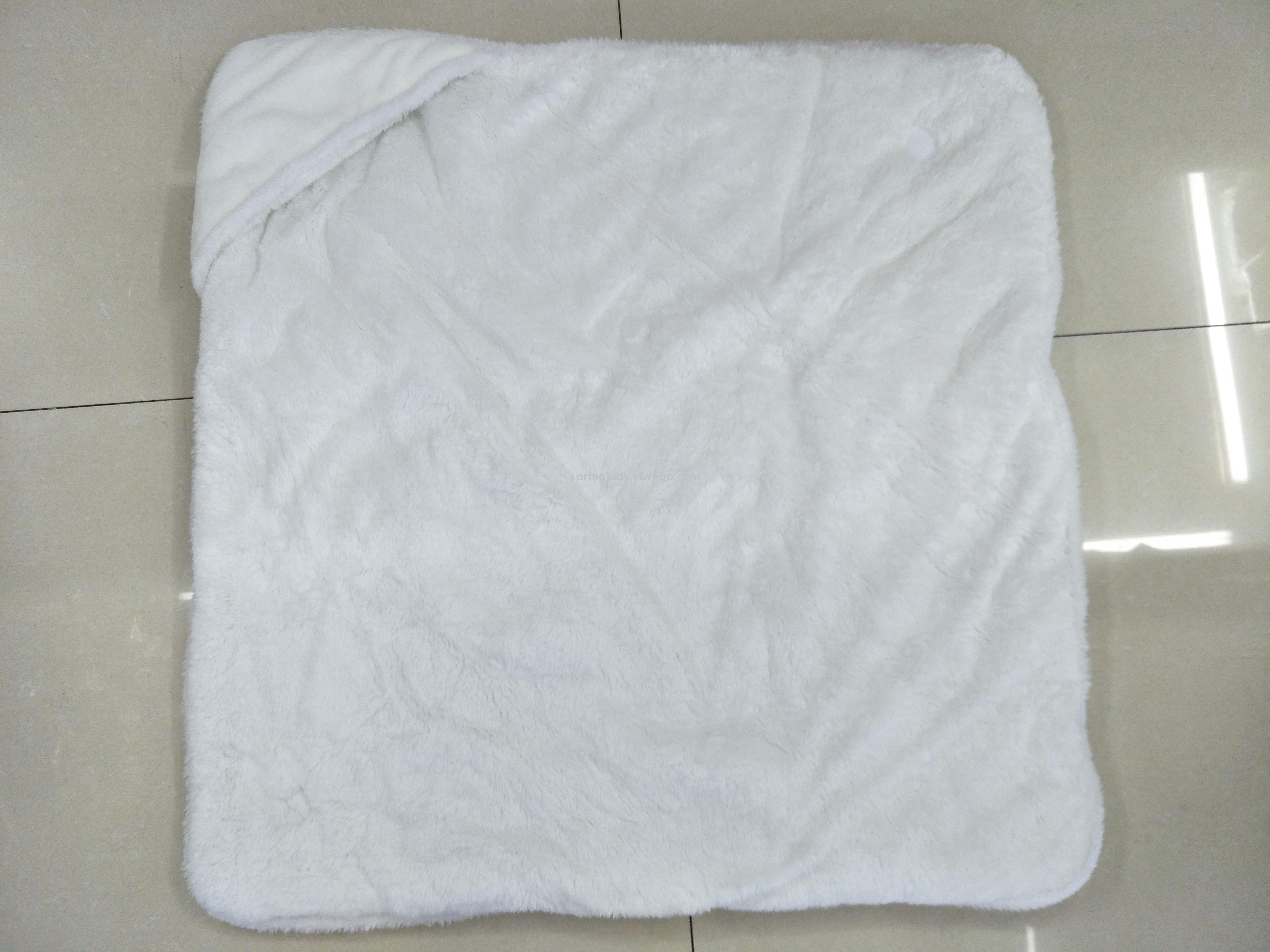 Factory Direct Sales Super Soft High-Quality White Baby Baby's Blanket Hug Blanket Fluffy Baby Anti-Kick Quilt SPRING LADY