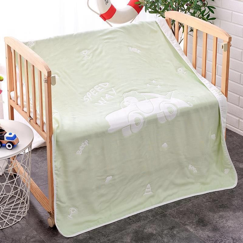 Bamboo Fiber 6-Layer Gauze Baby Quilt Baby Home Textile Baby&#039;s Bath Towel Six-Layer Jacquard Gauze Children&#039;s Duvet