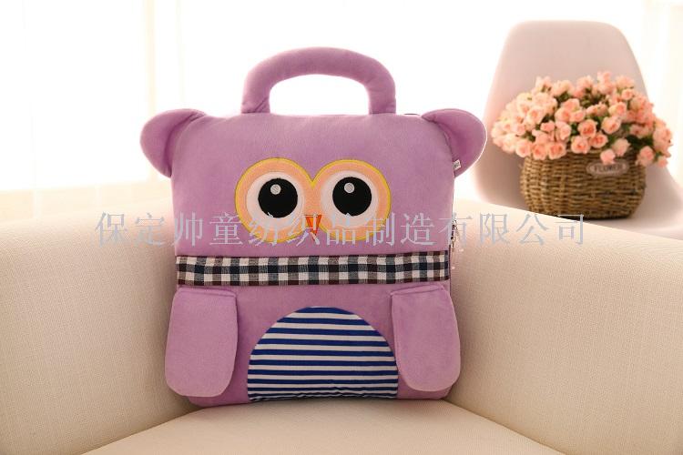 Pillow and Blanket Dual-Use Cartoon Multifunctional Cushion Quilt Office Folding Lunch Break Sleeping Blanket Car Air Conditioning Pillow Pillow and Blanket Dual-Use Cartoon Multifunctional Cushion Quilt Office Folding Lunch Break Sleeping Blanket Car Air Conditioning Pillow