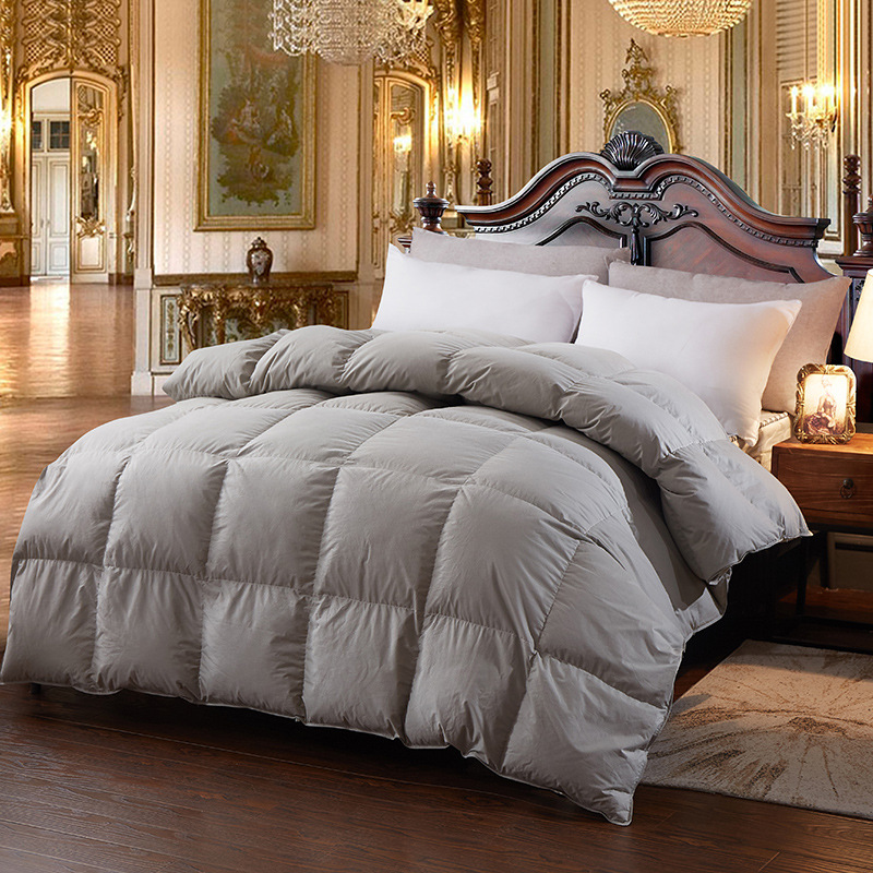 Factory Direct Sales Hot Sale Cotton down Quilt Spring and Autumn Winter Duvet Warm Thickened Duvet Insert Gift Goose down Quilt One Piece Dropshipping