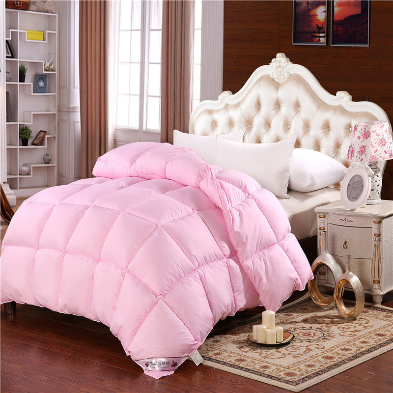 Factory Direct Sales Hot Sale Cotton down Quilt Spring and Autumn Winter Duvet Warm Thickened Duvet Insert Gift Goose down Quilt One Piece Dropshipping