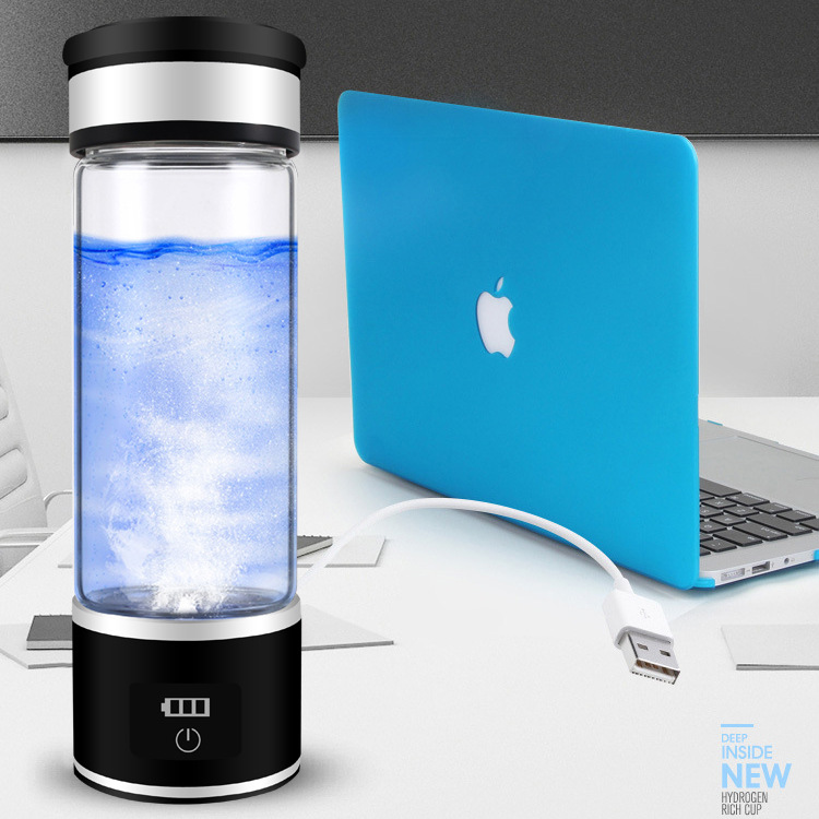  Quality Assurance Rich Hydrogen Water Cup High Concentration Rechargeable Plain Water Cup Health Cup Glass Cup