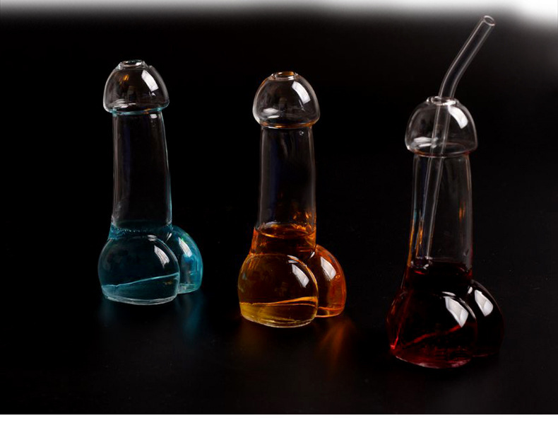 Creative Crystal Glass Borosilicate Cocktail Glass Gift Glass Glass Cup with Straw Creative Crystal Glass Borosilicate Cocktail Glass Gift Glass Glass Cup with Straw