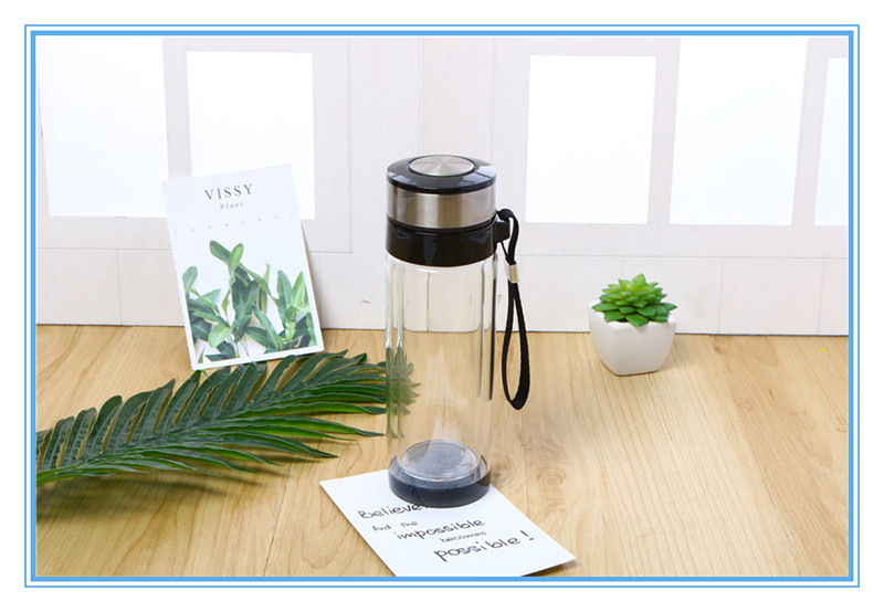 Portable Glass Double Layer Thick and High Temperature Resistant Tea Brewing Cup Large Capacity Office Cup Sports Cup Car Tea Cup Portable Glass Double Layer Thick and High Temperature Resistant Tea Brewing Cup Large Capacity Office Cup Sports Cup Car Tea Cup