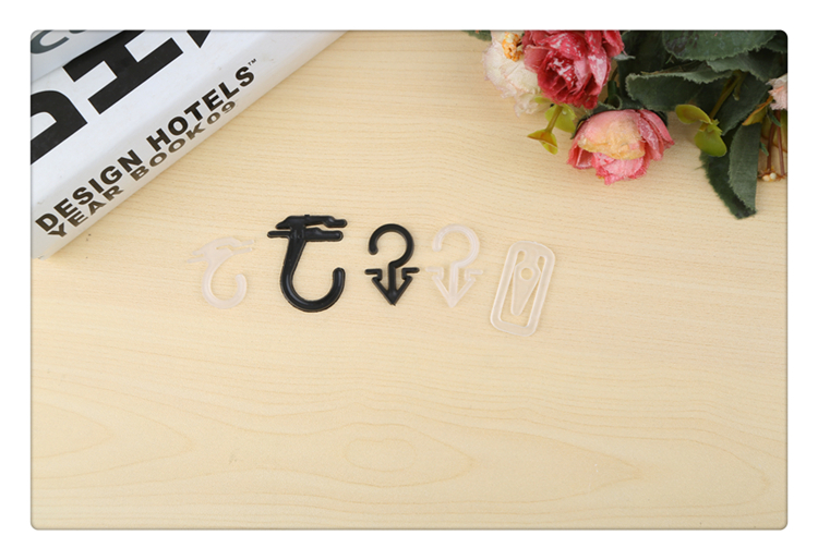 All kinds of plastic clamps fixing clamps garment accessories plastic fixing special-shaped hook clip fastening clothes clip