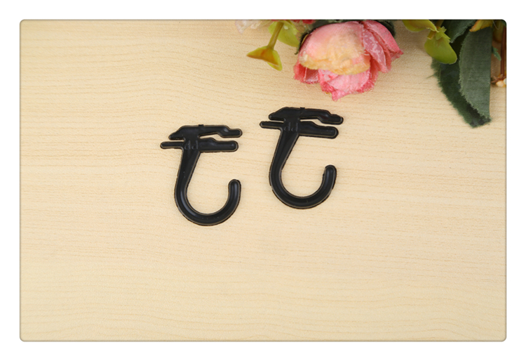 All kinds of plastic clamps fixing clamps garment accessories plastic fixing special-shaped hook clip fastening clothes clip