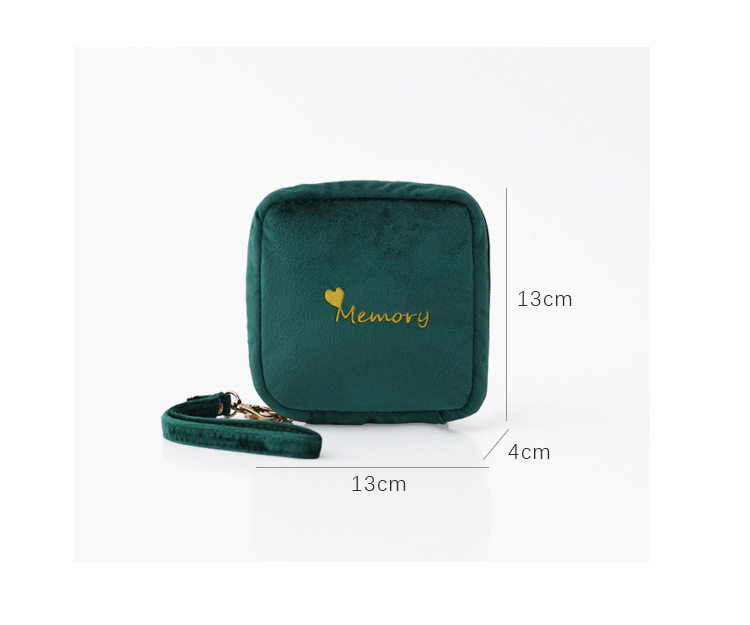 Sanitary Pads Sanitary Napkin Storage Bag Portable Coin Purse with Handle Pads Bag Sundries Storage Bag Stall Storage Bag