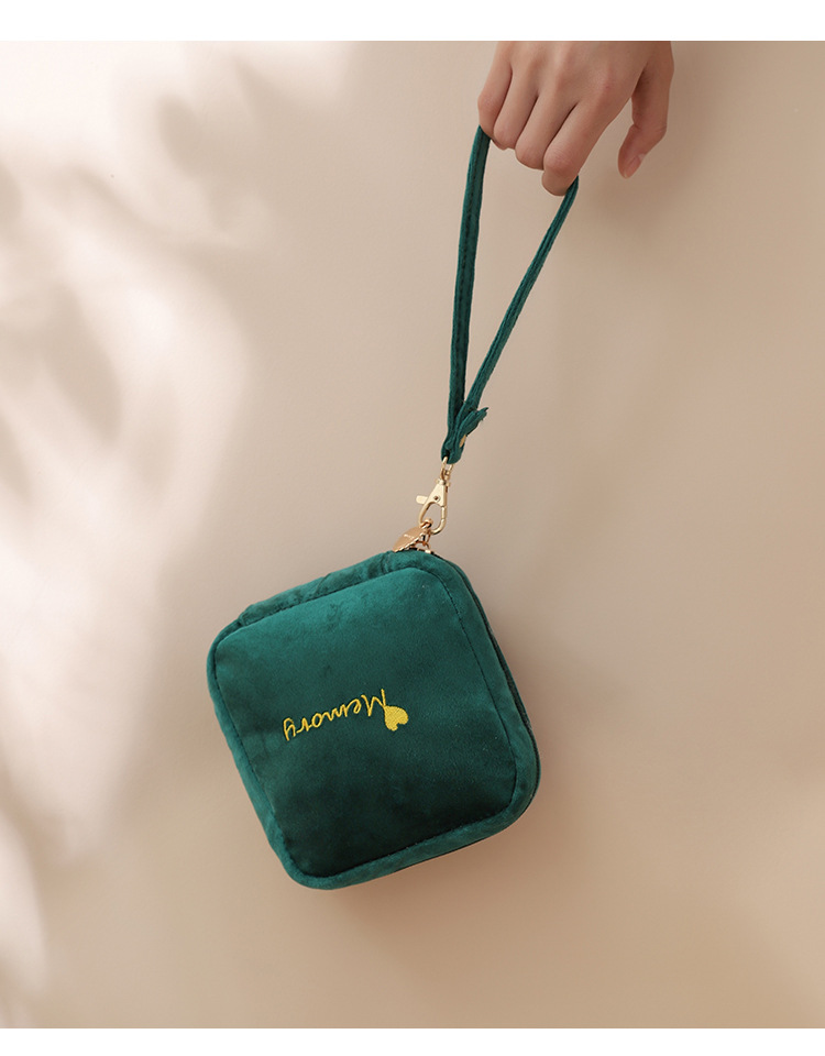 Sanitary Pads Sanitary Napkin Storage Bag Portable Coin Purse with Handle Pads Bag Sundries Storage Bag Stall Storage Bag