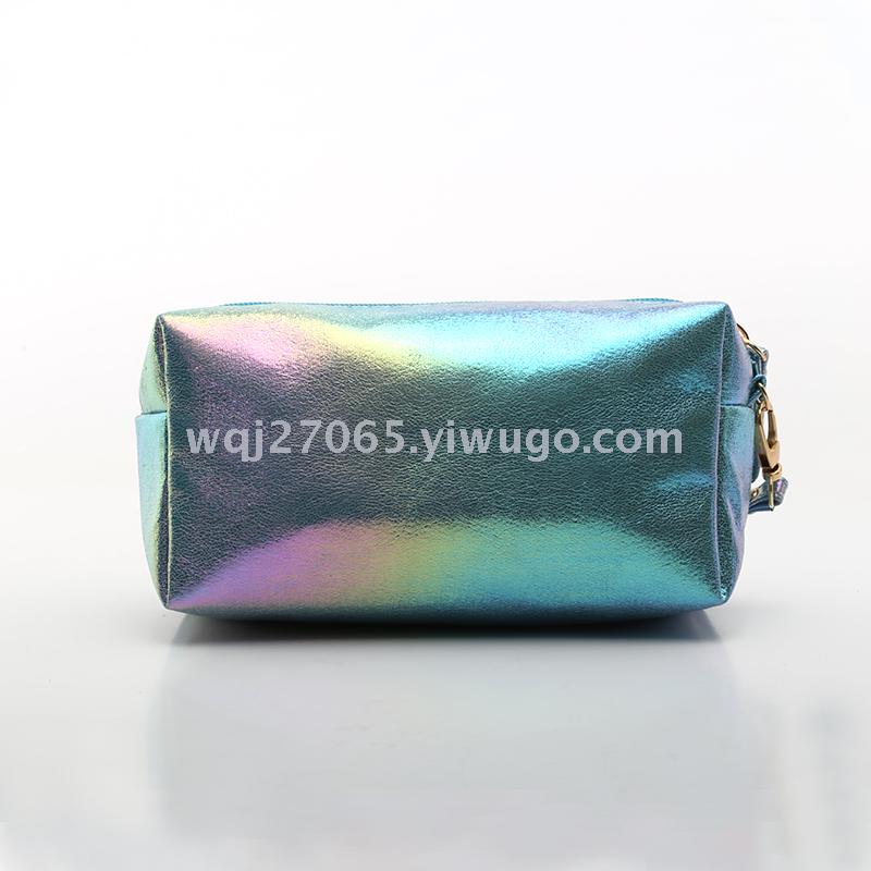 Foreign trade hot-selling crackle prince bag dazzle color cloth art cosmetic bag crown portable storage bag has copyright patent