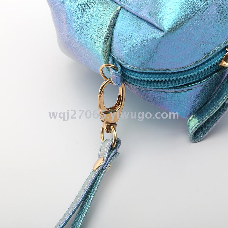 Foreign trade hot-selling crackle prince bag dazzle color cloth art cosmetic bag crown portable storage bag has copyright patent