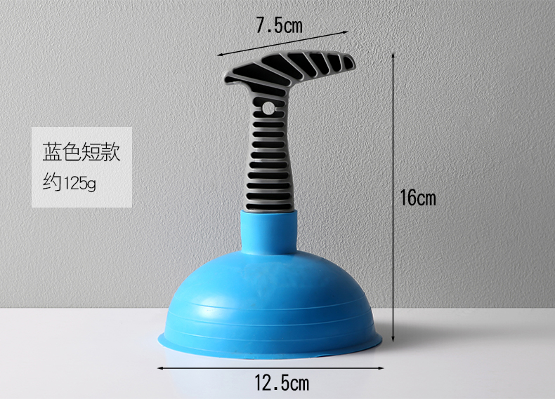 toilet plunger through the Toilet Sewer Gadget Blocked Toilet Toilet Plunger Suction Cup Tool