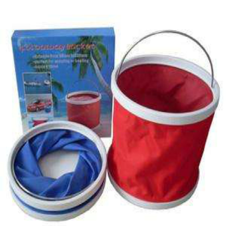 Wholesale Multifunctional Oxford Cloth Collapsible Bucket Outdoor Car Washing Tools Fishing Bucket Cleaning Folding Bucket Car Wash Supplies