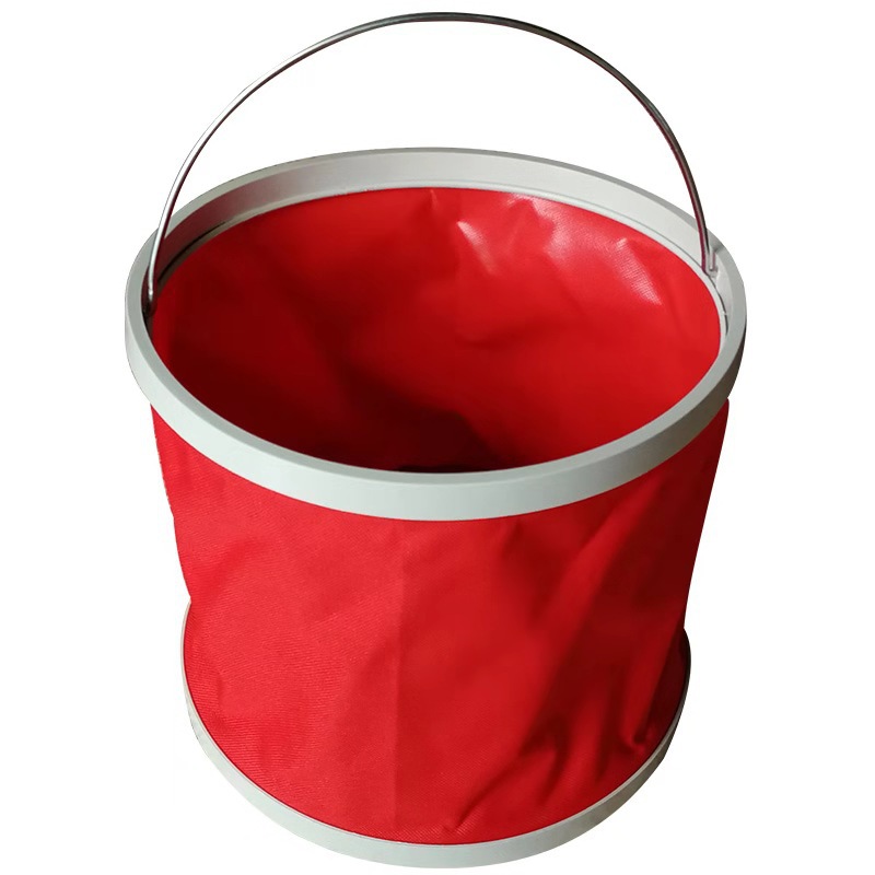 Wholesale Multifunctional Oxford Cloth Collapsible Bucket Outdoor Car Washing Tools Fishing Bucket Cleaning Folding Bucket Car Wash Supplies