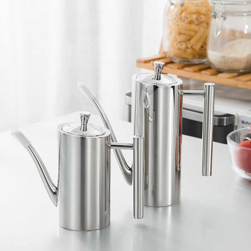 oil pot kitchen with soy oil bottle seasoning bottle sesame oil bottle vinegar pot leakproof large capacity oil tank