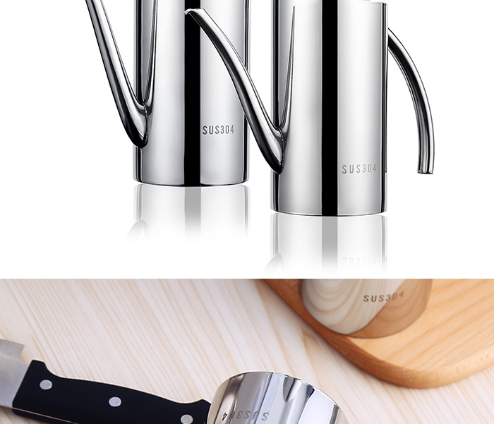 oil pot kitchen with soy oil bottle seasoning bottle sesame oil bottle vinegar pot leakproof large capacity oil tank