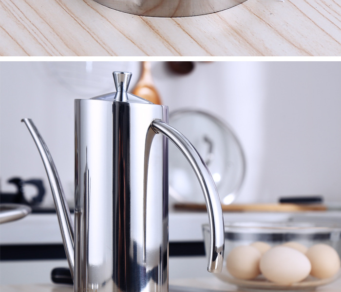 oil pot kitchen with soy oil bottle seasoning bottle sesame oil bottle vinegar pot leakproof large capacity oil tank