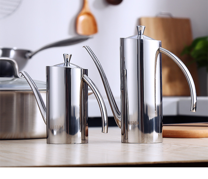 oil pot kitchen with soy oil bottle seasoning bottle sesame oil bottle vinegar pot leakproof large capacity oil tank