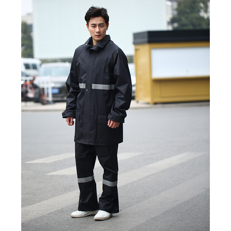 For adults, with a New men 's is suing raincoat reflective strip fashion creative raincoat raincoat rainproof suit manufacturers wholesale For adults, with a New men 's is suing raincoat reflective strip fashion creative raincoat raincoat rainproof suit manufacturers wholesale