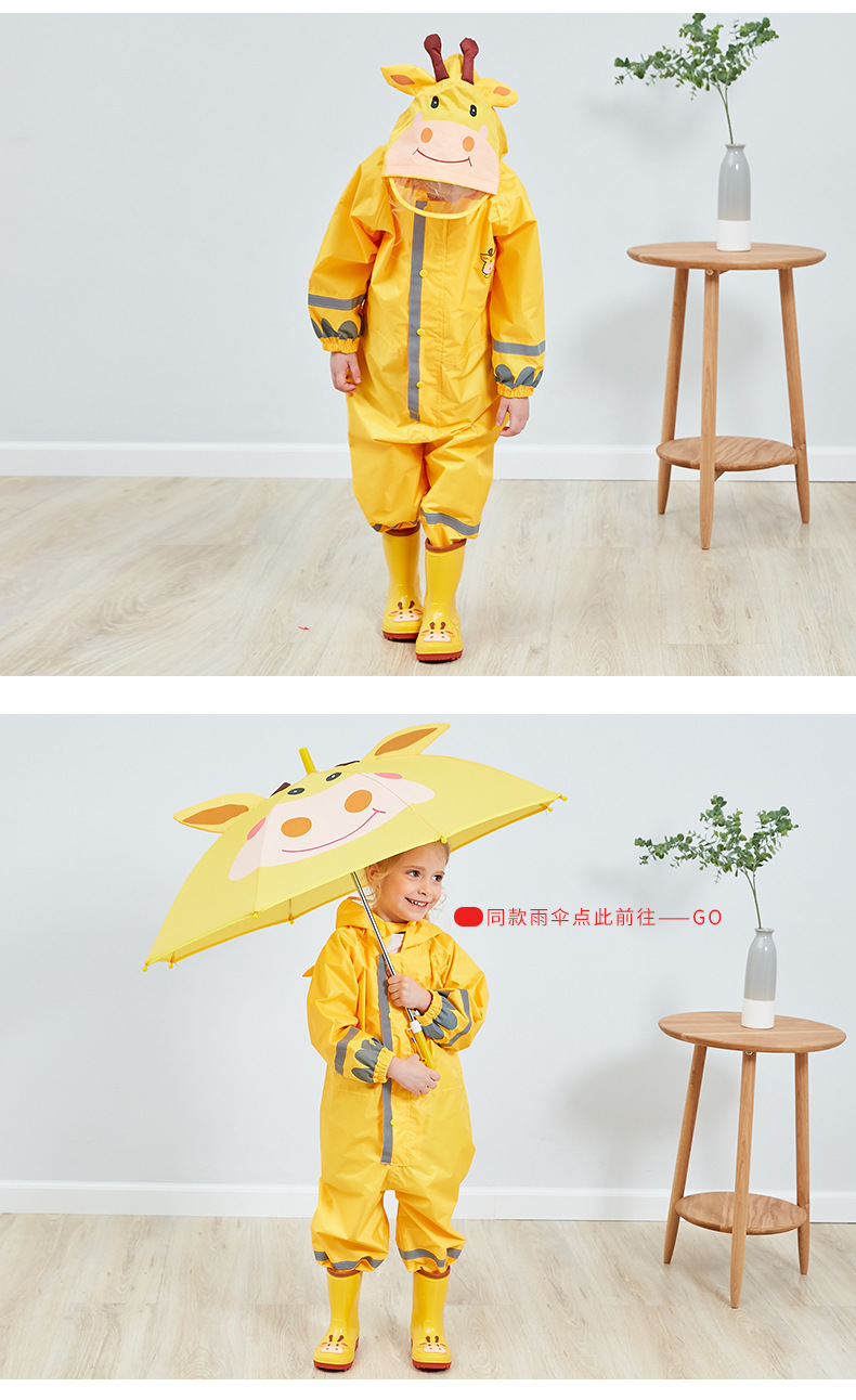 Cross-Border Supply Stereo Boy Baby Child Conjoined Raincoat Girl Lightweight Hooded Child Poncho Cross-Border Supply Stereo Boy Baby Child Conjoined Raincoat Girl Lightweight Hooded Child Poncho