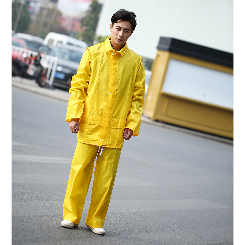 Foreign trade quick sale hot style adult non-one-time cycling motorcycle outdoor raincoat rain trousers suit manufacturers wholesale