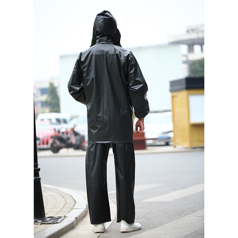 Foreign trade new creative adult rain cape outdoor raincoat suit PVC waterproof rain gear manufacturers wholesale customization Foreign trade new creative adult rain cape outdoor raincoat suit PVC waterproof rain gear manufacturers wholesale customization