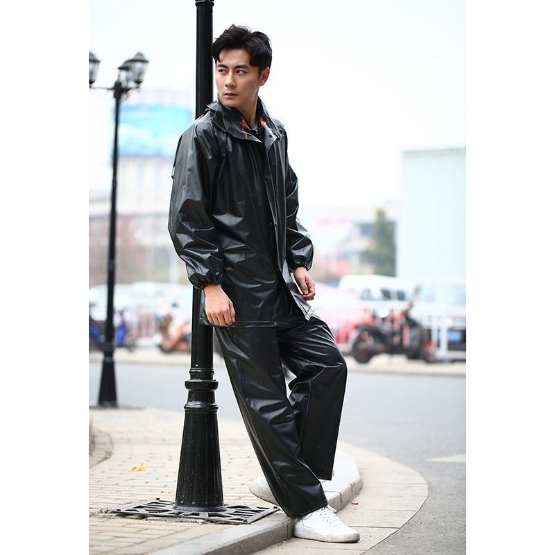 Foreign trade new creative adult rain cape outdoor raincoat suit PVC waterproof rain gear manufacturers wholesale customization Foreign trade new creative adult rain cape outdoor raincoat suit PVC waterproof rain gear manufacturers wholesale customization